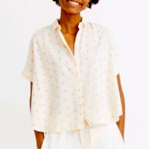 Hilltop Shirt in Mini Oranges